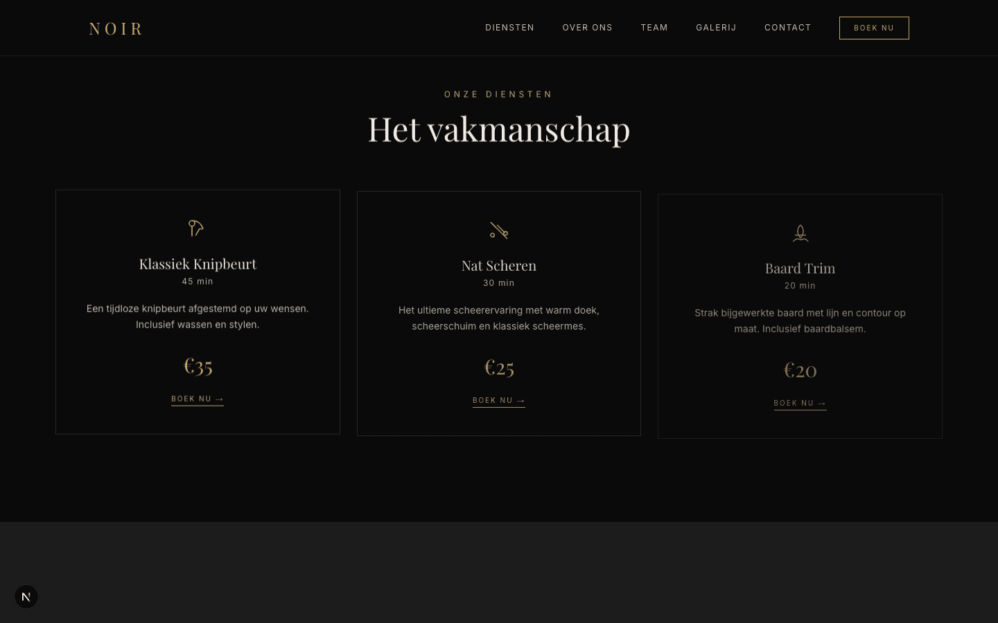 Kapper Amsterdam screenshot 2
