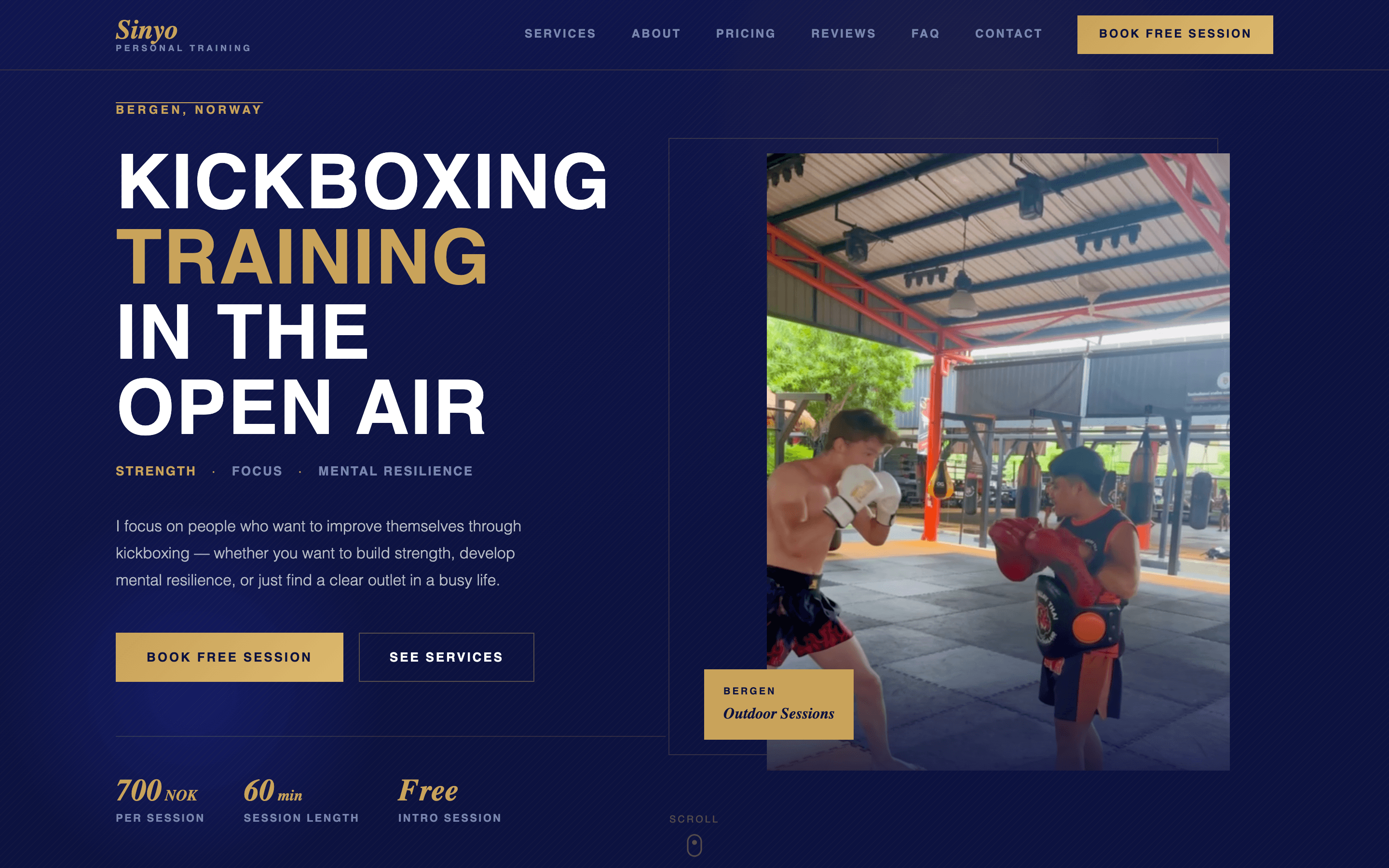 Sinyo Personal Training — screenshot 1